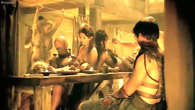 Spartacus Vengeance E05-06 (2012) Lucy Lawless, Viva Bianca, Others