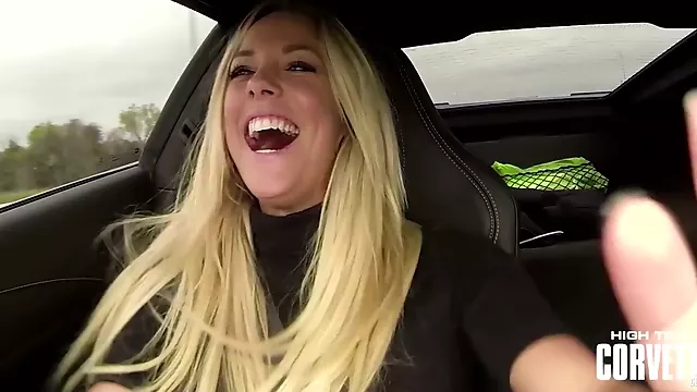 Xo Gisele screams on cars and fucks with hitachi - Gisele xo