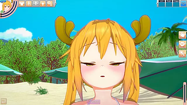 Tohru indulges in servicing and gets pounded (Part 1/2) - Kobayashi-san Chi no Maid Dragon