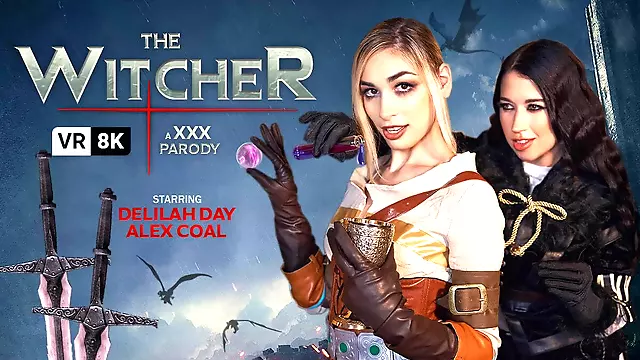 The Witcher (a Xxx Parody) - Mff Threesome Cosplay With And With Delilah Day And Alex Coal