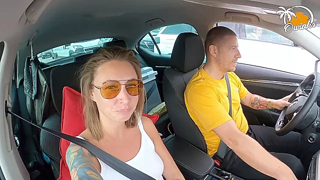 Masturbating while driving, wife vacation flashing