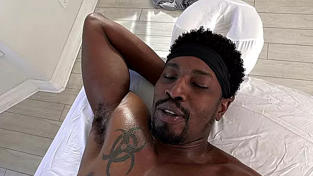 Blonde Masseuse Ashley Lane Is in the Mood for Isiah Maxwell's Big Black Cock