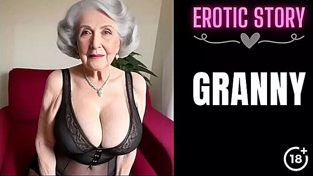 Mature Granny Desires Her Step Grandson in Part 1