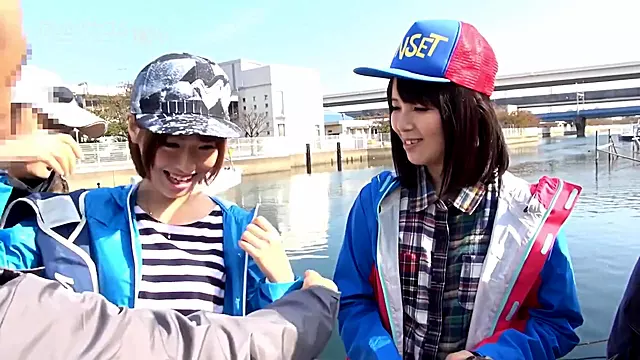 Ocean Fishing Tournament Av Production Counter Chikichiki Part 1 Sena Sakura Nonohana Kaede