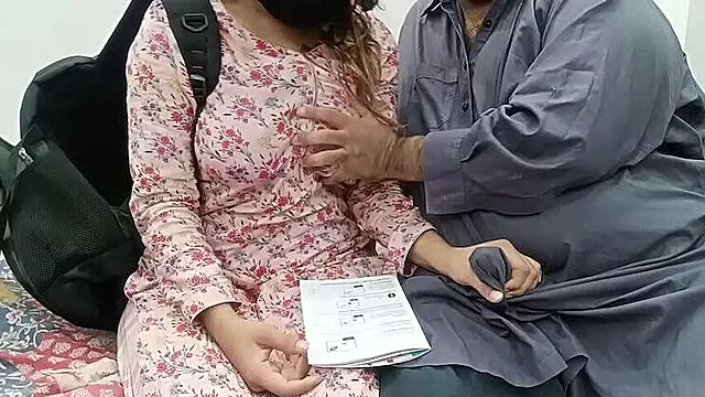 Desi Beauty Student Gets Naughty With Tutor