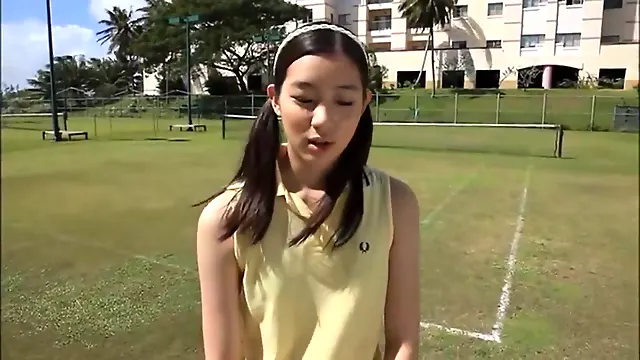 Brunette Ung, Japansk Teen