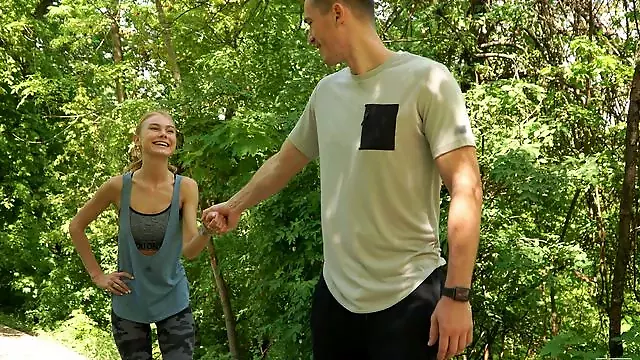 Nancy A. and her husband Martin go for a jog together, although Martin winds up carrying Nancy home. As a reward for reaching their fitness goals they indulge in some hot sex afterwards